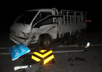 Konya’da kamyonetle otomobil çarpıştı: 6 yaralı