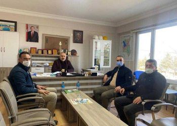 İlçe Başkanı Elkin’den kurum ziyaretleri