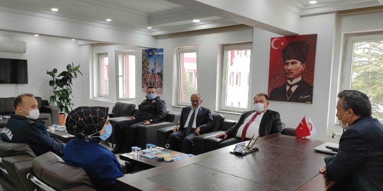 Beyşehir heyeti, Başkan Tutal’ı ziyaret etti